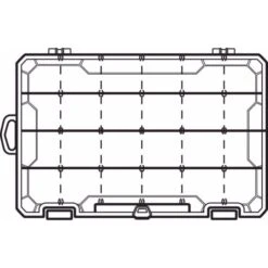 Flambeau Tuff Tainer Boîte De Rangement Transparente Avec Zerust 4007PD4 27.9X18.4X4.5CM -Westin Soldes Boutique 4007pd4203 550x550w
