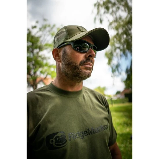 Casquette RidgeMonkey APEarel Dropback Trucker Vert 2 Casquette RidgeMonkey APEarel Dropback Trucker Vert – Image 2