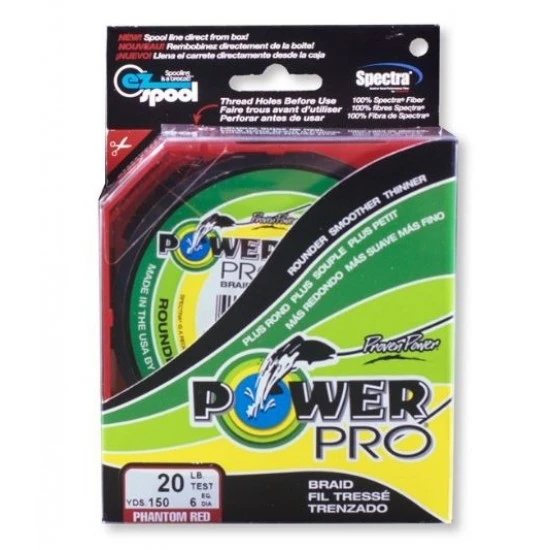 Shimano Power Pro Braided Line Rouge Vermillon 0.28mm 2740m 1 Shimano Power Pro Braided Line Rouge Vermillon 0.28mm 2740m