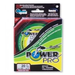Shimano Power Pro Braided Line Rouge Vermillon 0.36mm 1370m