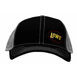 Chapeau Lews Noir Gris Mesh 7 Chapeau Lews Noir Gris Mesh -Westin Soldes Boutique lbgh black front 550x550w