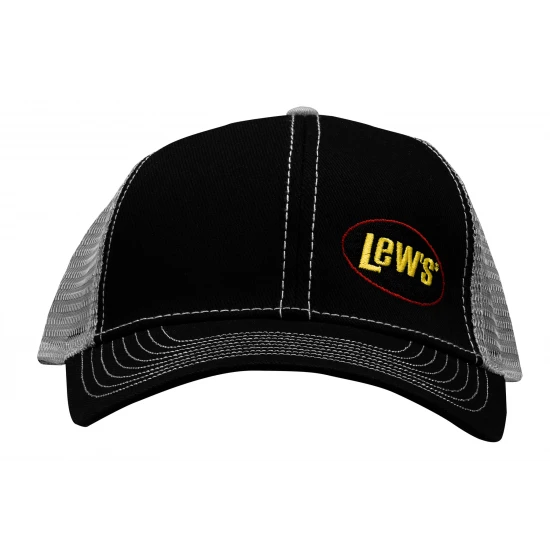 Chapeau Lews Noir Gris Mesh 4 Chapeau Lews Noir Gris Mesh – Image 4