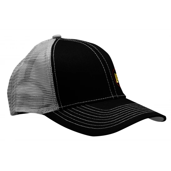 Chapeau Lews Noir Gris Mesh 2 Chapeau Lews Noir Gris Mesh – Image 2